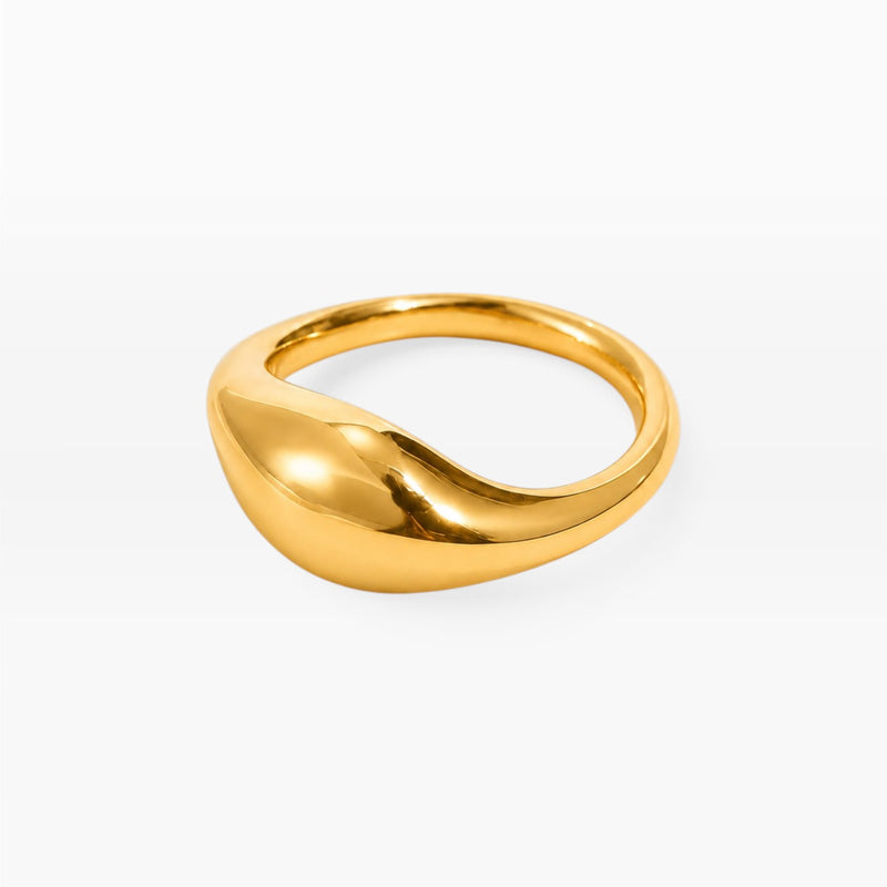 Élanor - Sculpted Wave Ring